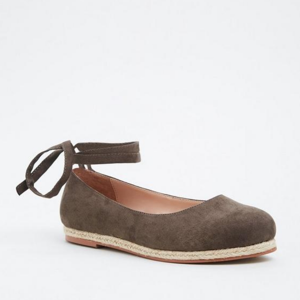 Torrid Lace Up Espadrille Flats